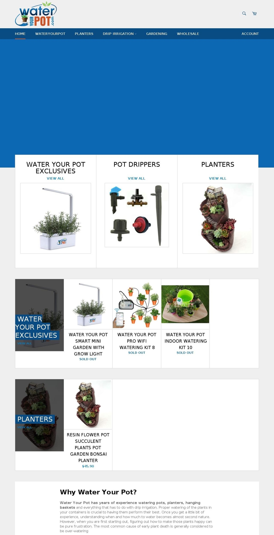 herbirrigationkit.com shopify website screenshot