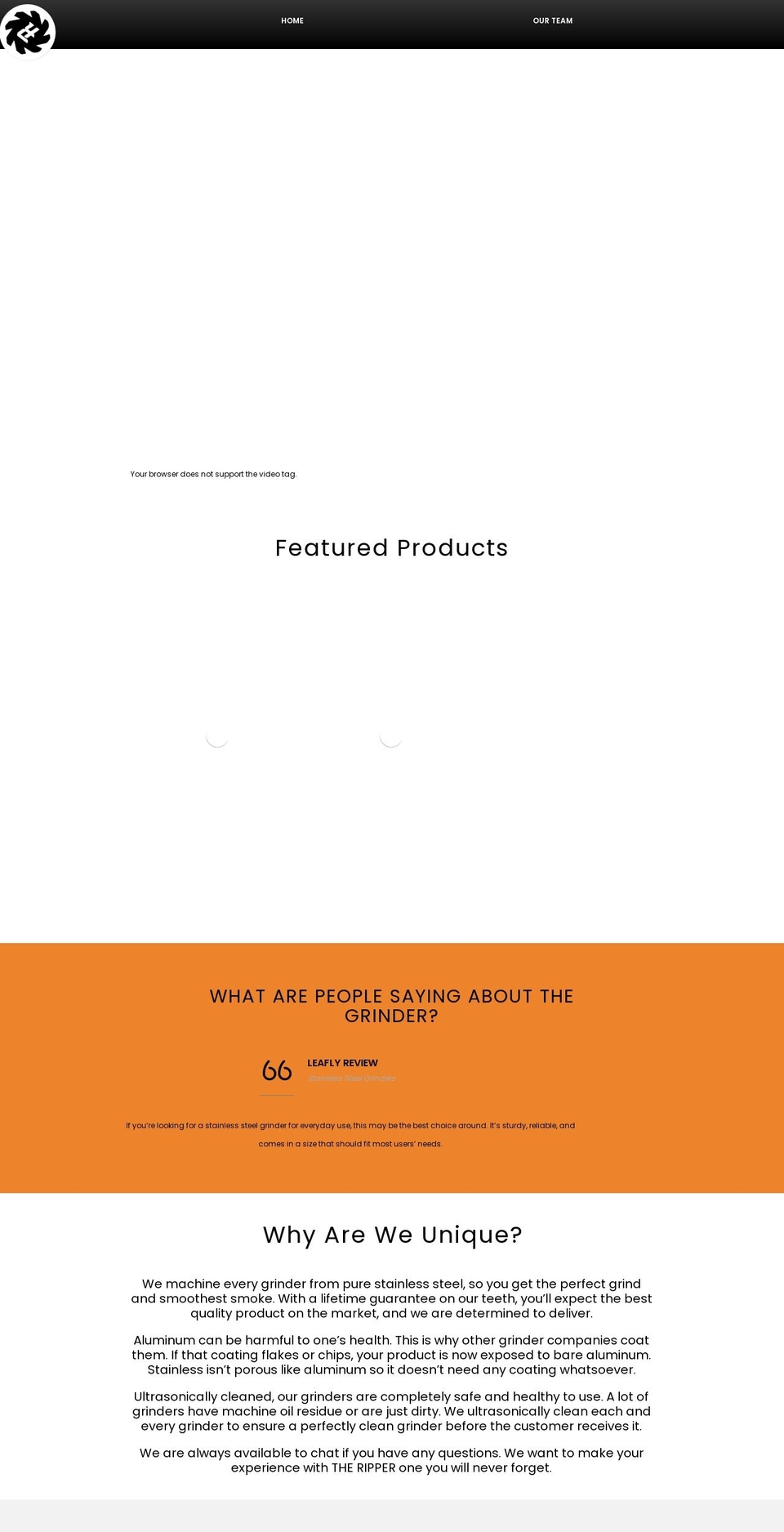 herbripper.com — Shopify storefront screenshot