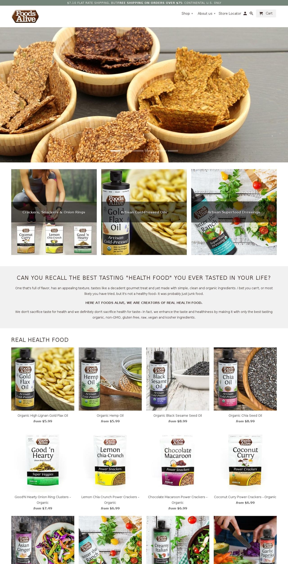 herbsalive.com — Shopify storefront screenshot