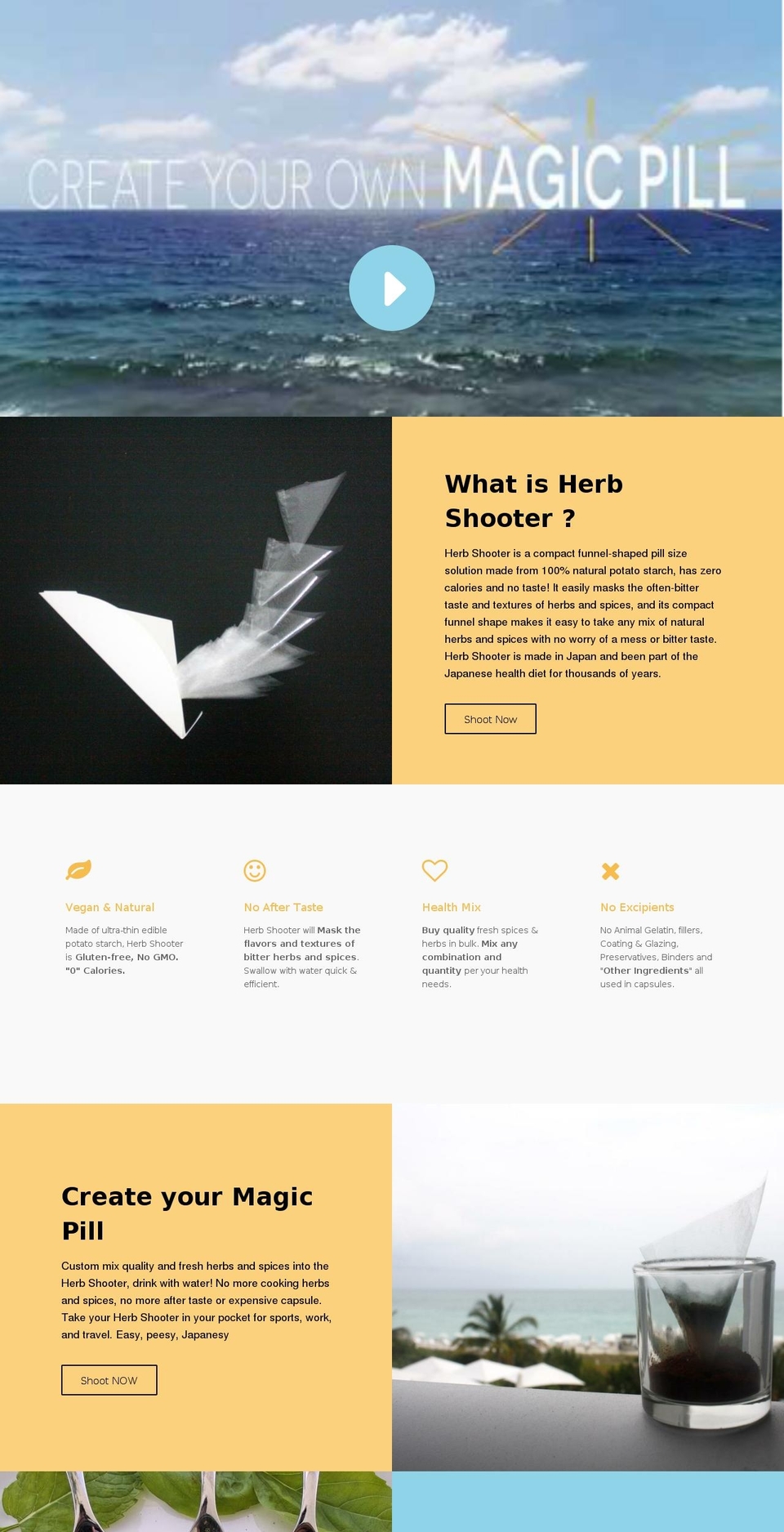 herbshooter.com — Shopify storefront screenshot