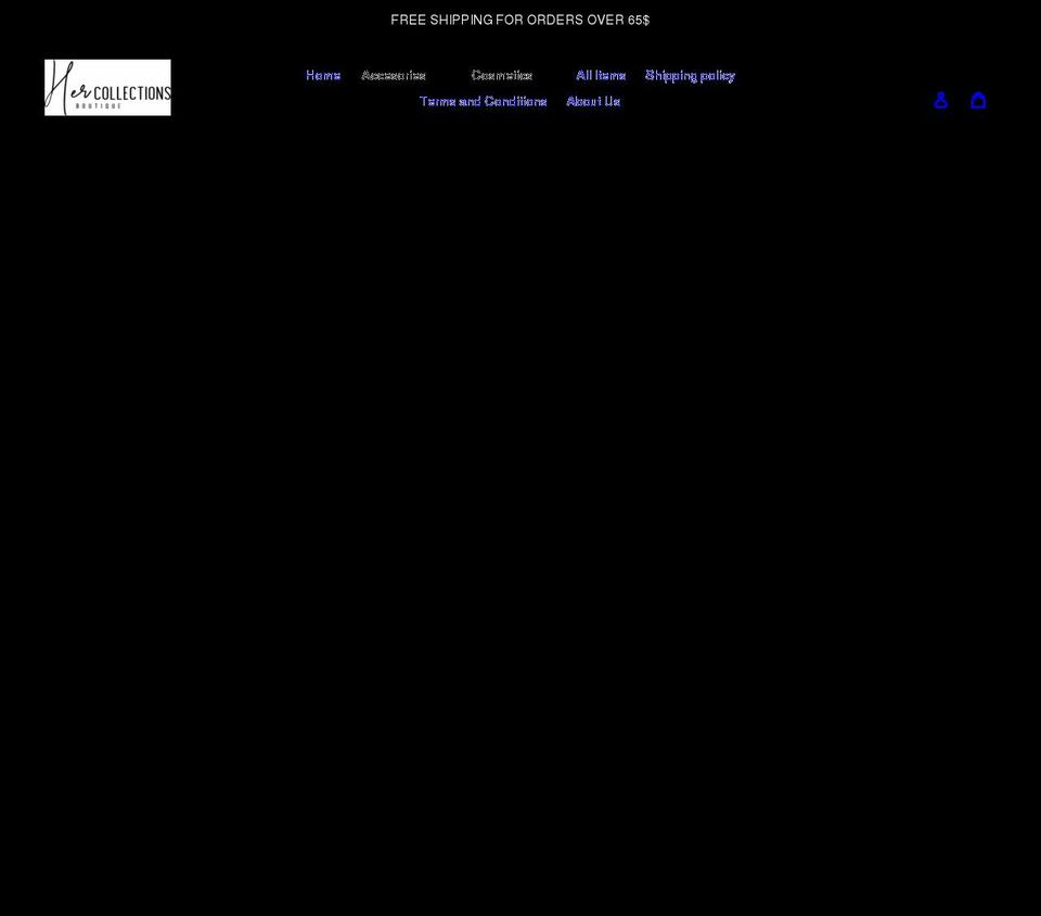 hercollectionsboutique.com shopify website screenshot