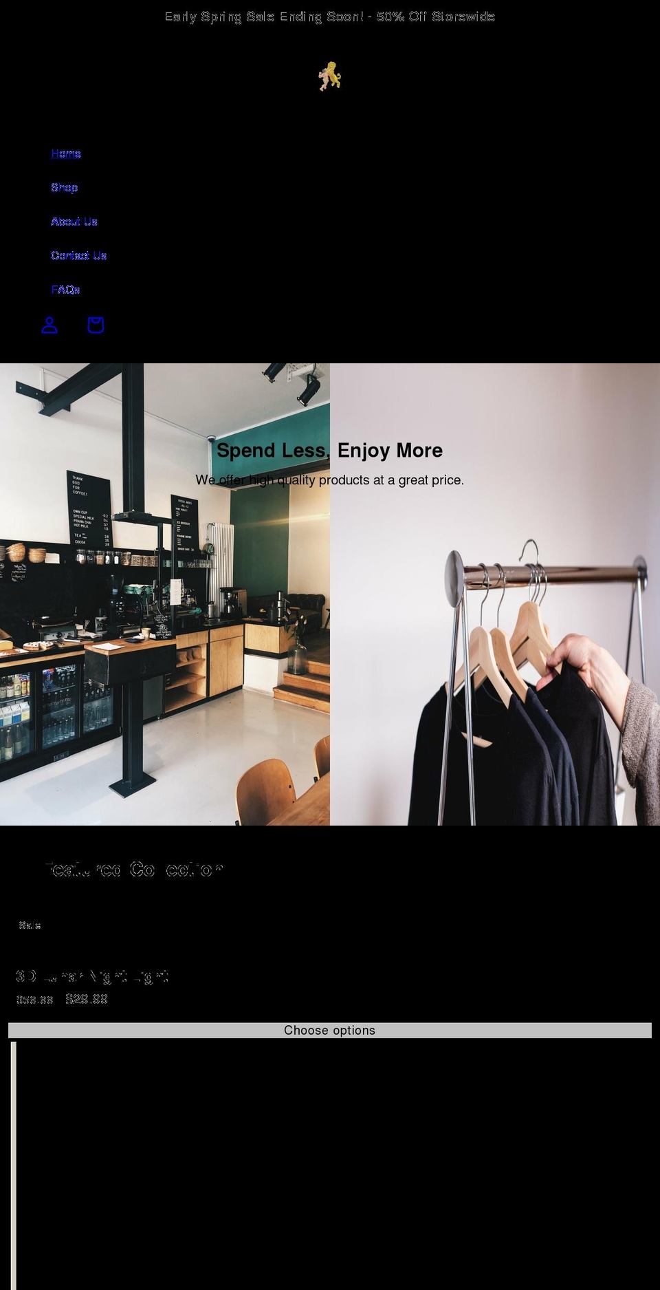 herculeschoice.com shopify website screenshot