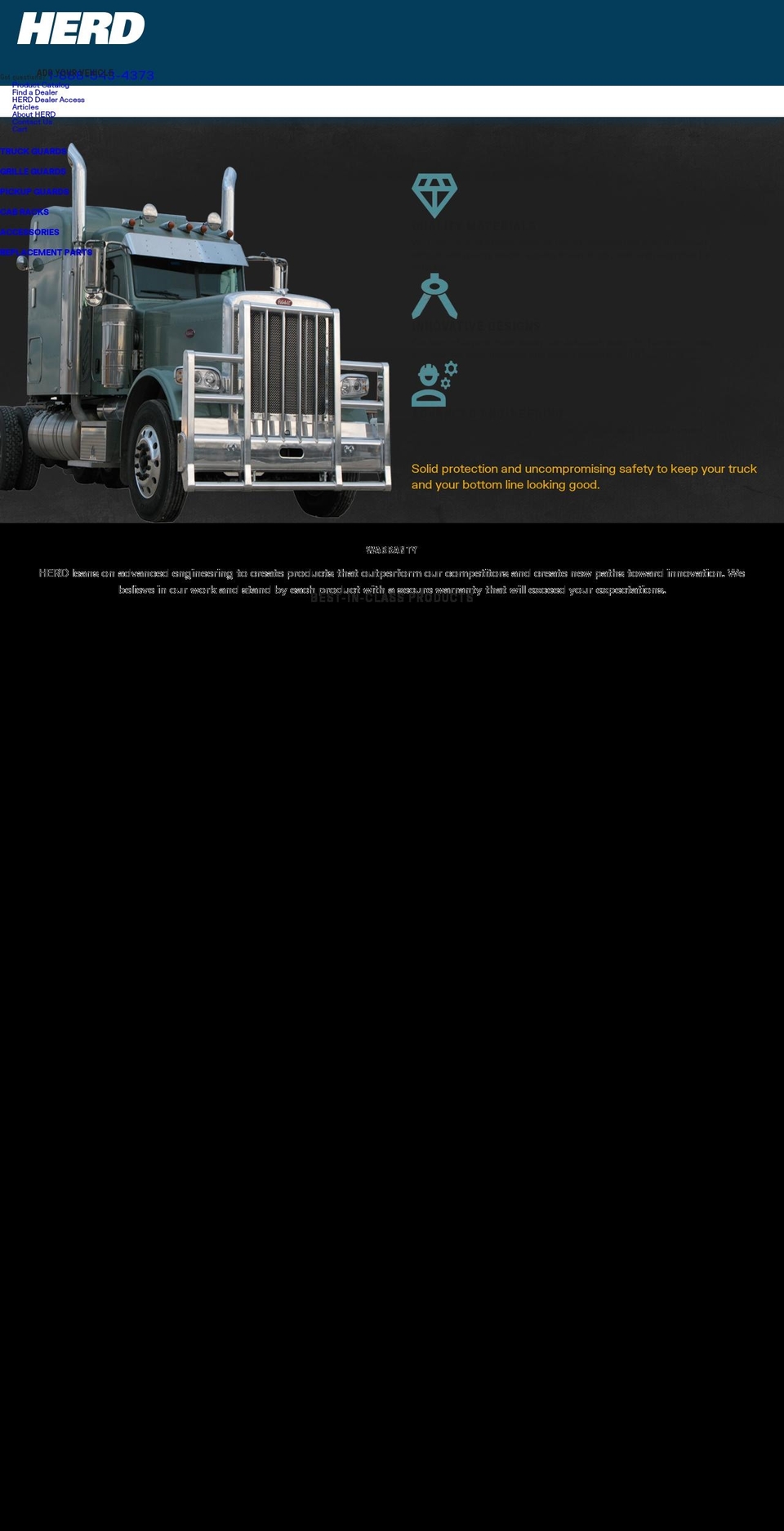 herddirect.com shopify website screenshot