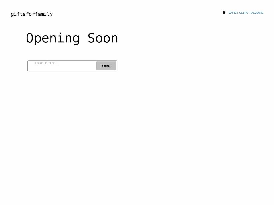 herestofamily.com shopify website screenshot