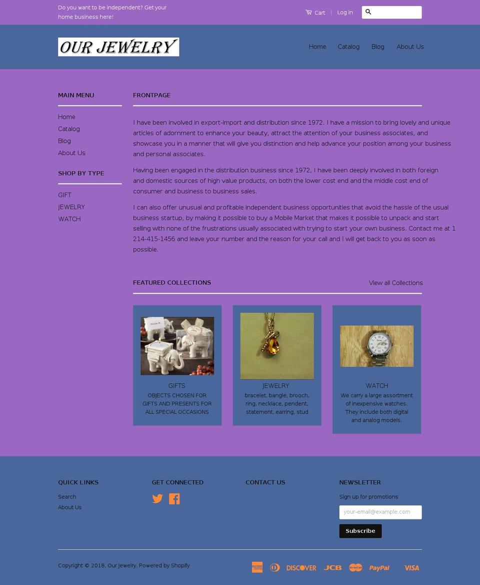 hereub.com — Shopify storefront screenshot