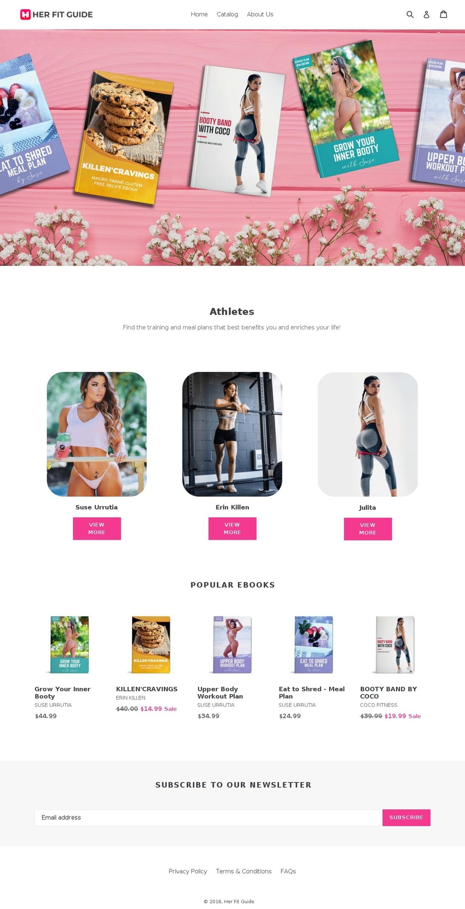 herfitguide.com — Shopify storefront screenshot