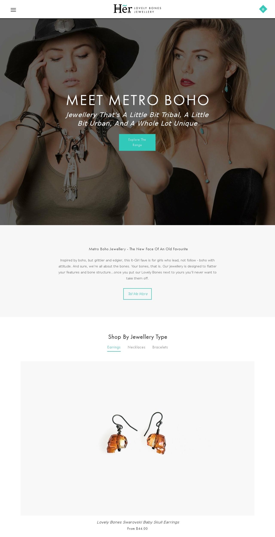 Edited Mosaic - Image Hover, No QuickView Shopify theme site example herlovelybones.com