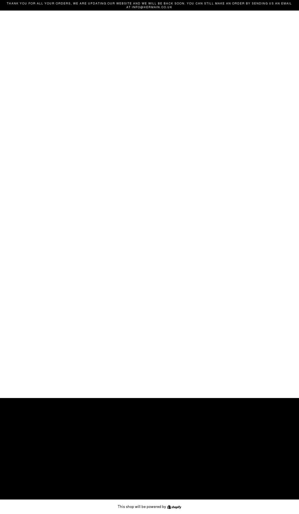 hermain.co.uk shopify website screenshot