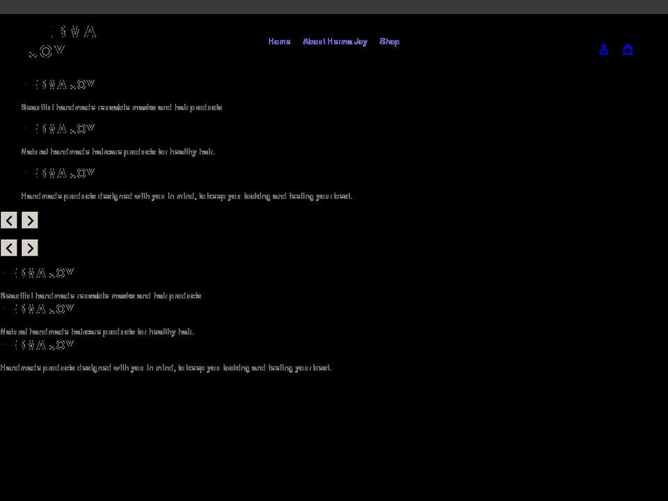 hermajoy.com shopify website screenshot
