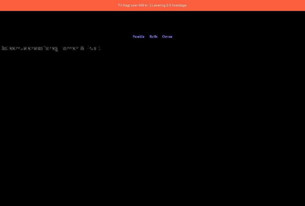 hermanogfrudit.dk shopify website screenshot