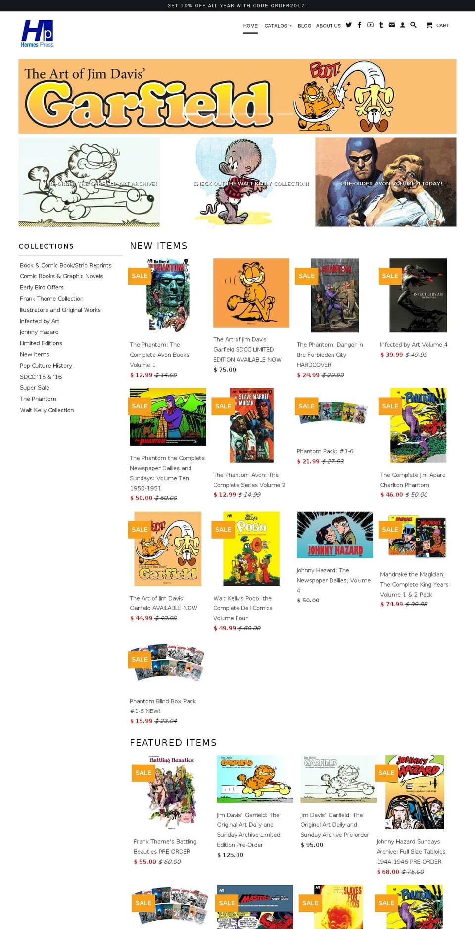 hermespress.com shopify website screenshot