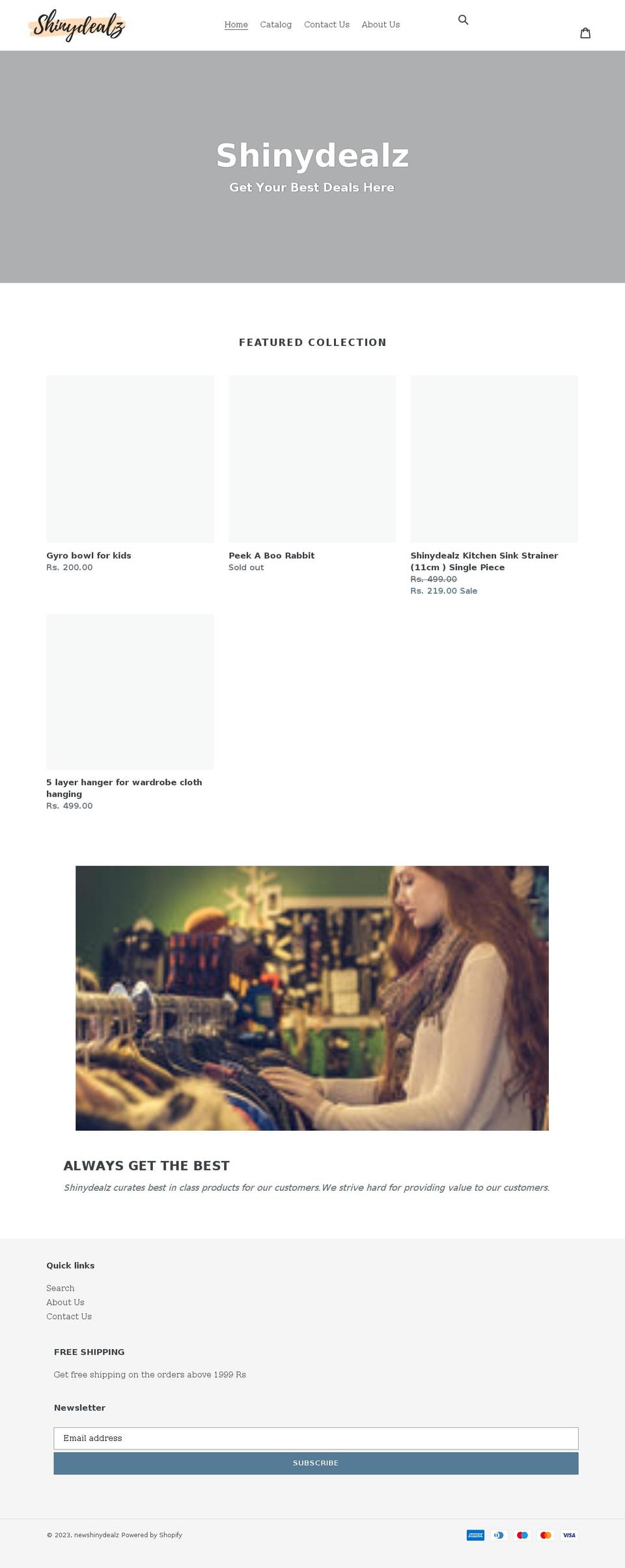 hermesshoppe.com shopify website screenshot
