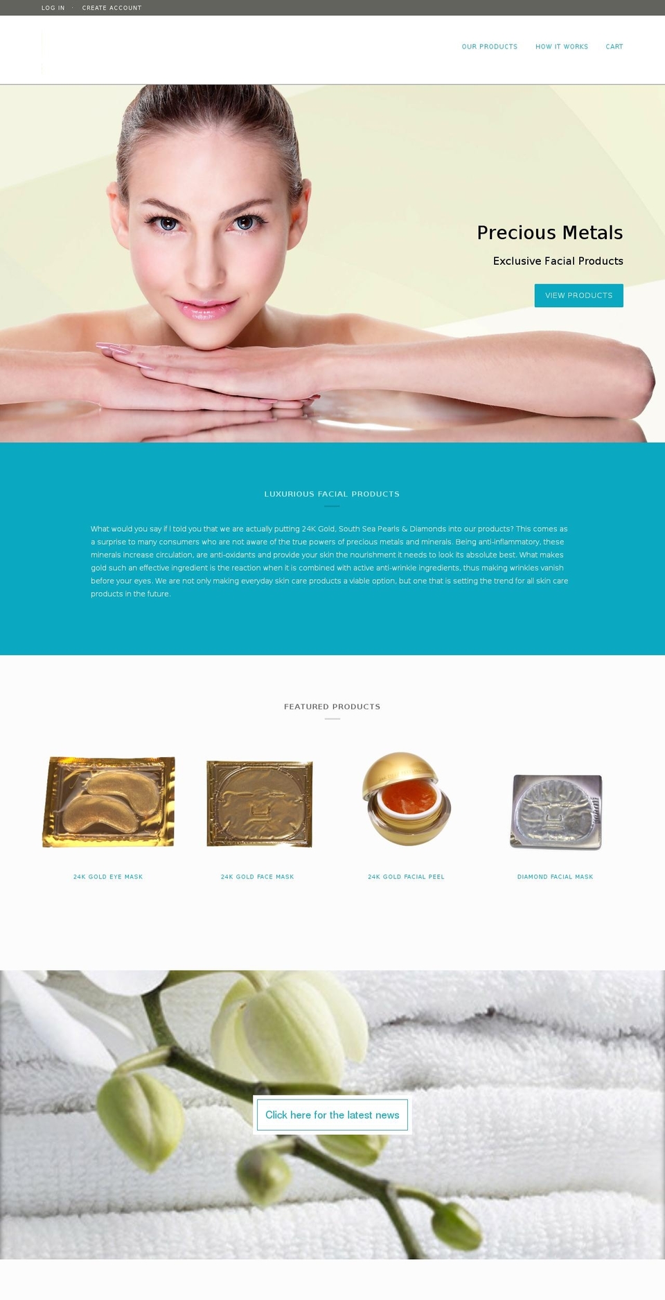 hermineral.com shopify website screenshot