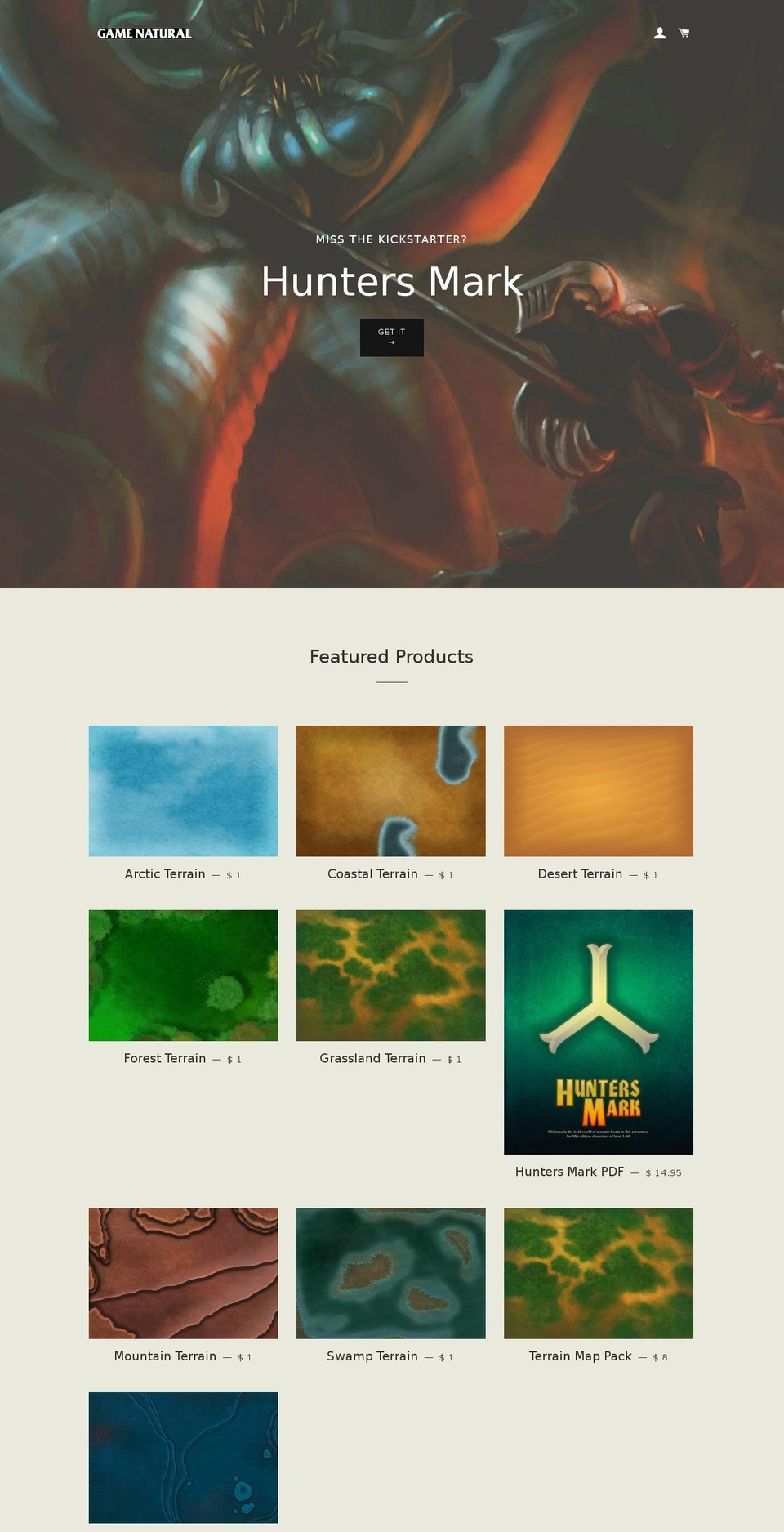herodisk.com — Shopify storefront screenshot