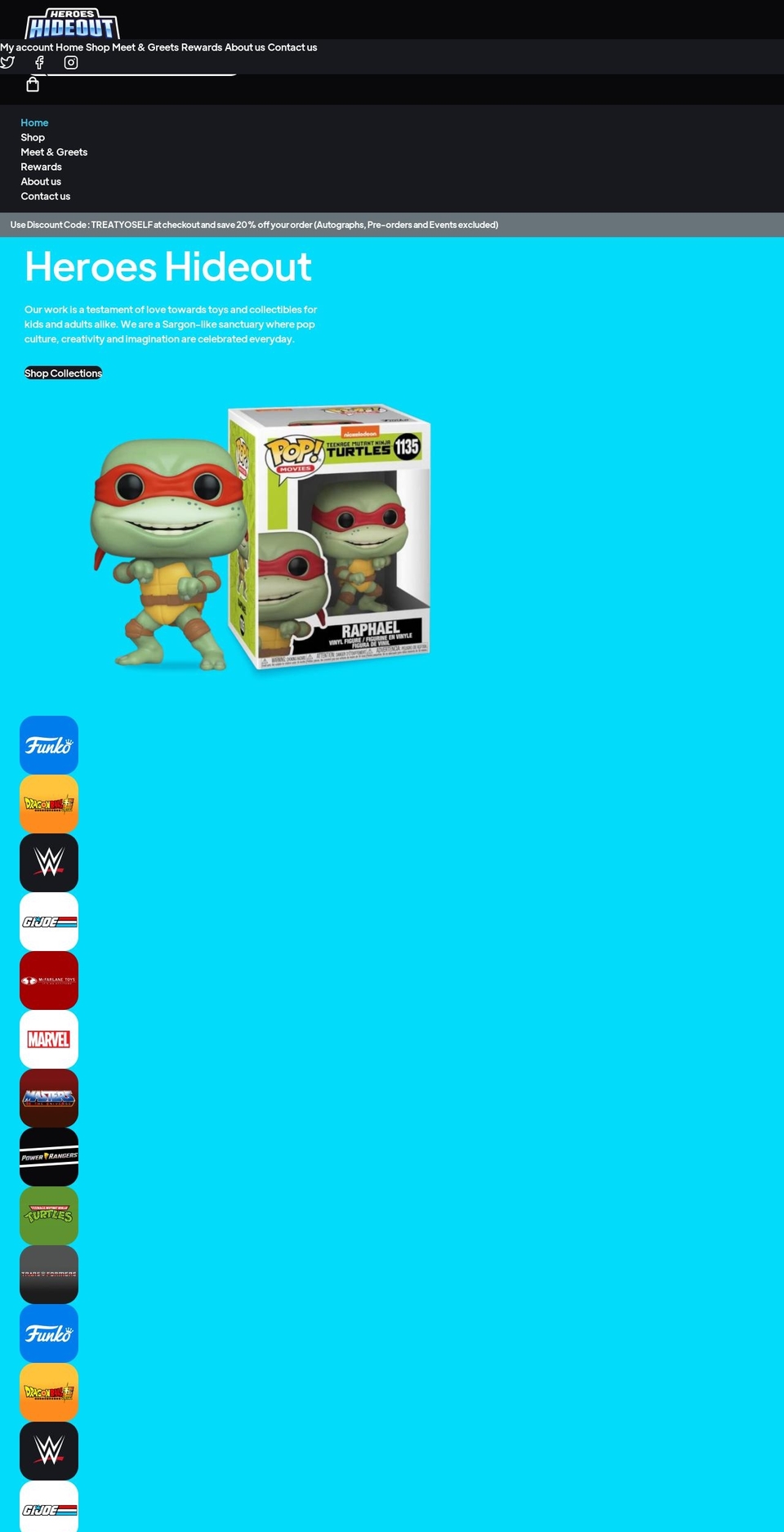 DEVMay  Remove slider arrows Shopify theme site example heroeshideoutny.com