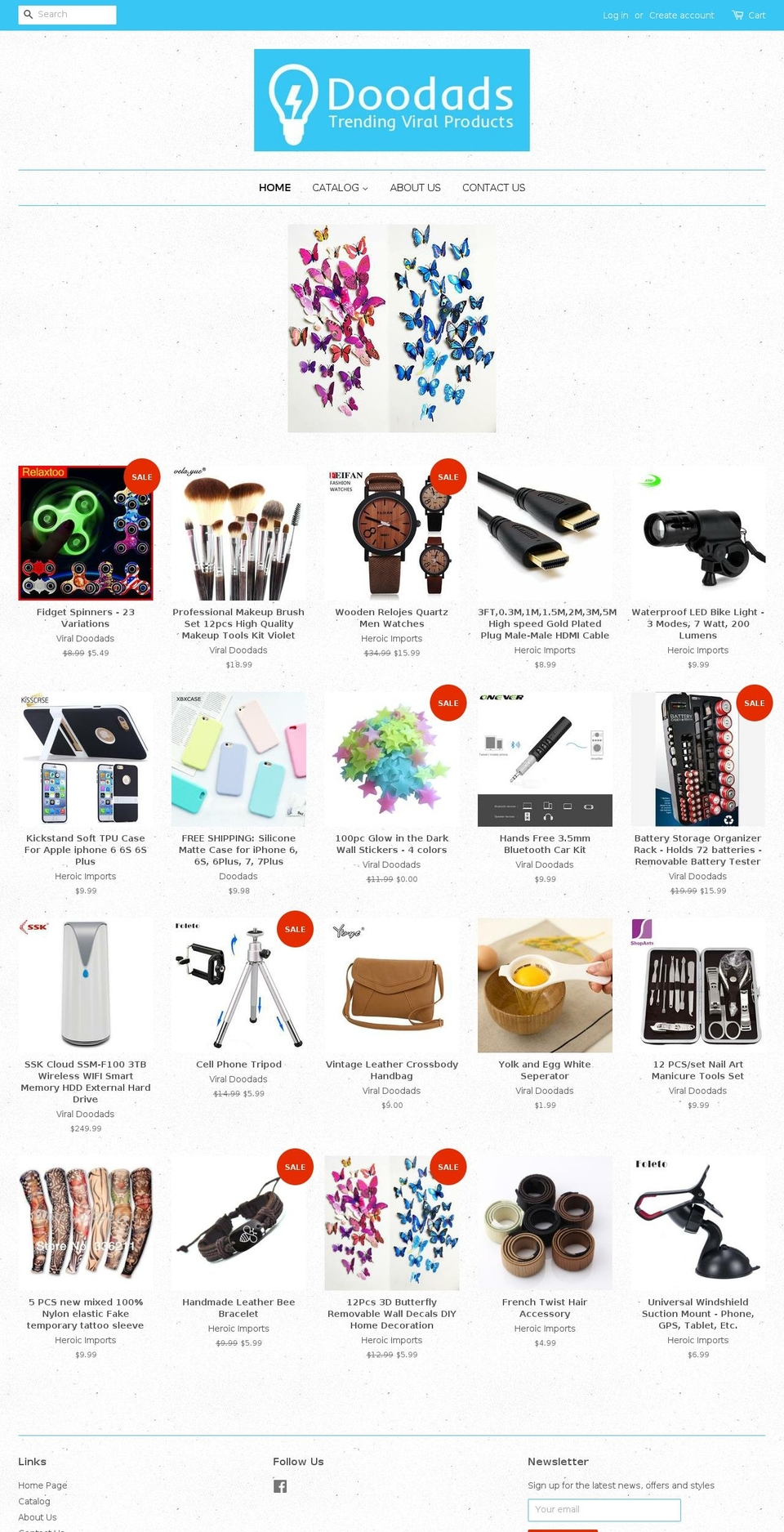 heroicimports.com — Shopify storefront screenshot