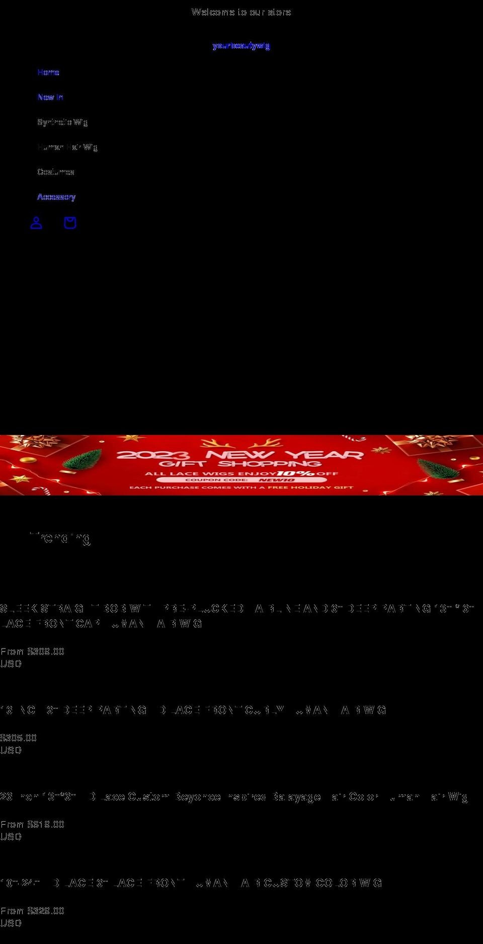 heromance.com shopify website screenshot