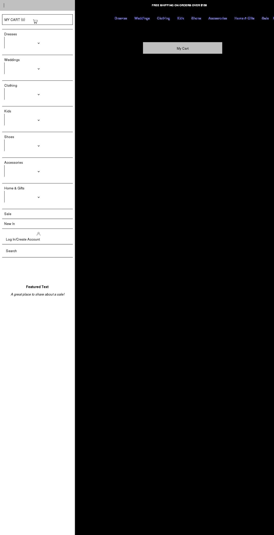 hershop.com shopify website screenshot