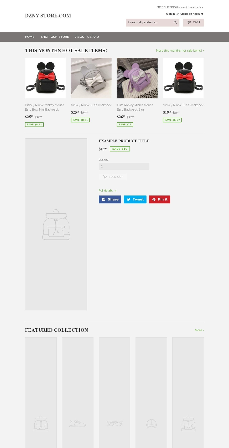 herweeklydeals.com — Shopify storefront screenshot