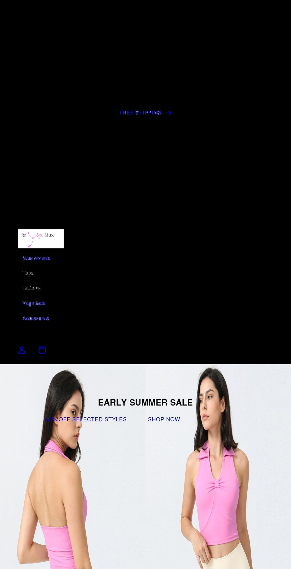 heryogastore.com shopify website screenshot