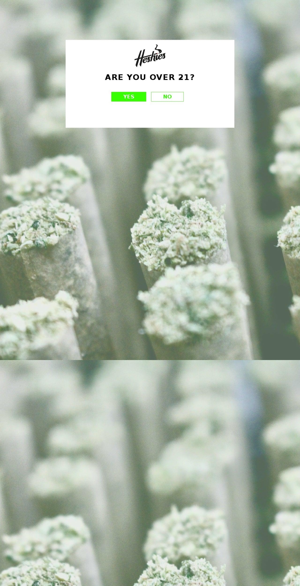 heshies.com shopify website screenshot