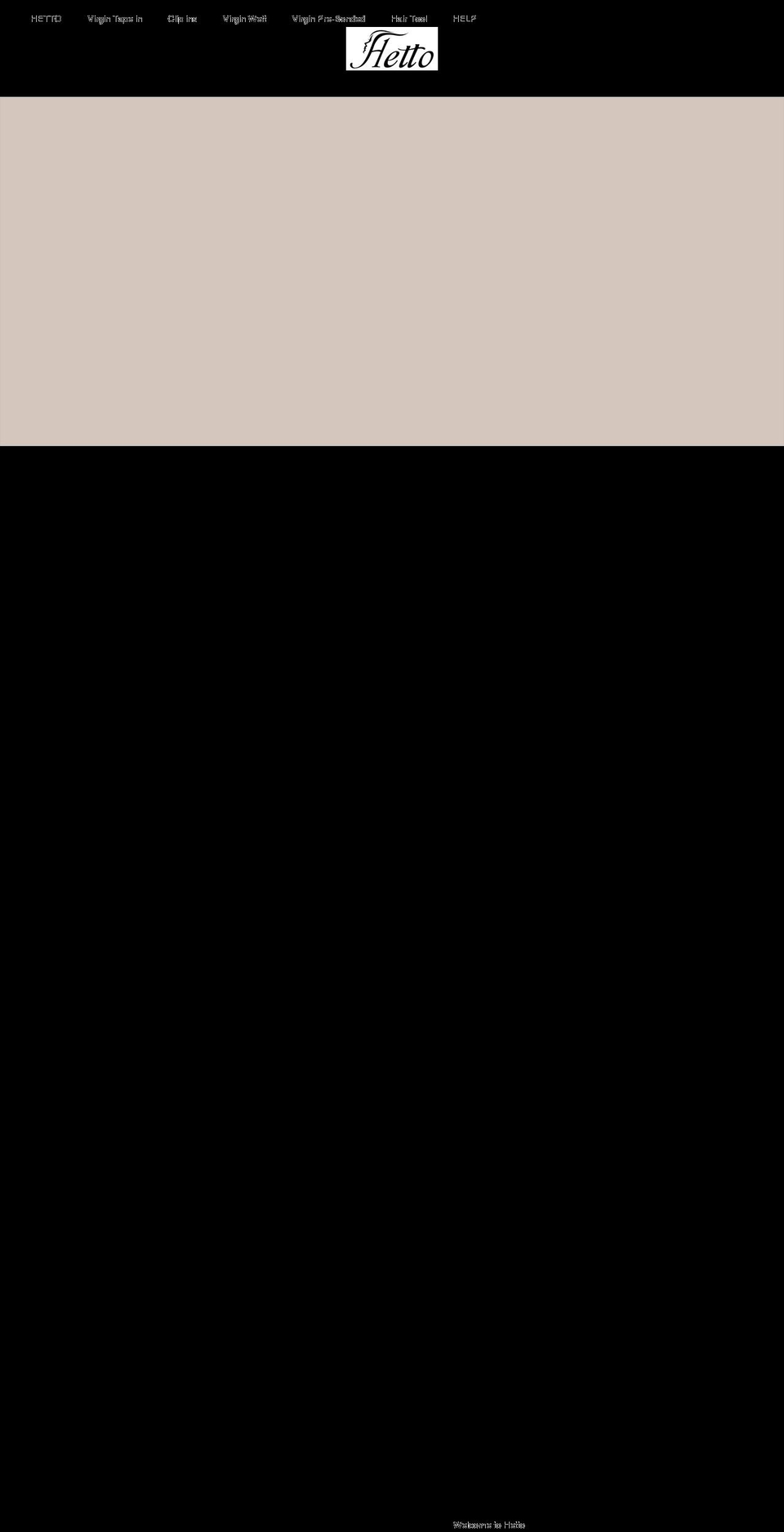 hetto.net shopify website screenshot
