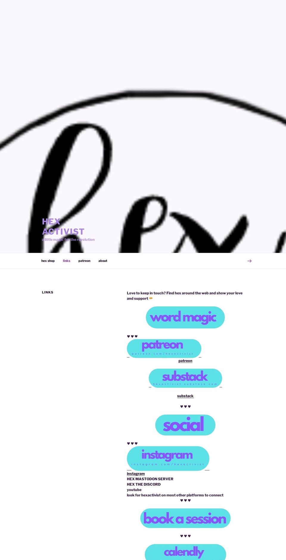 hexactivist.com — Shopify storefront screenshot