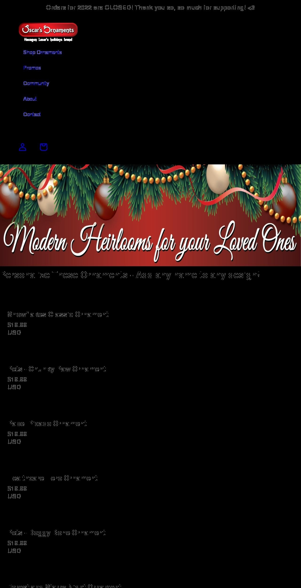 hexagonlaser.com shopify website screenshot