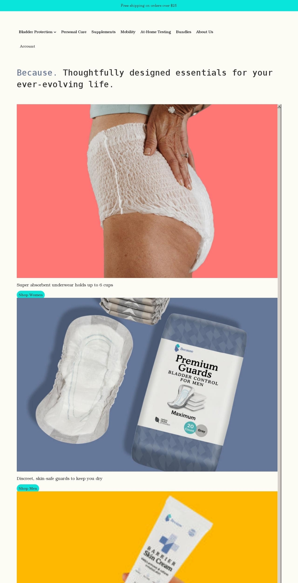 hexanow.com shopify website screenshot