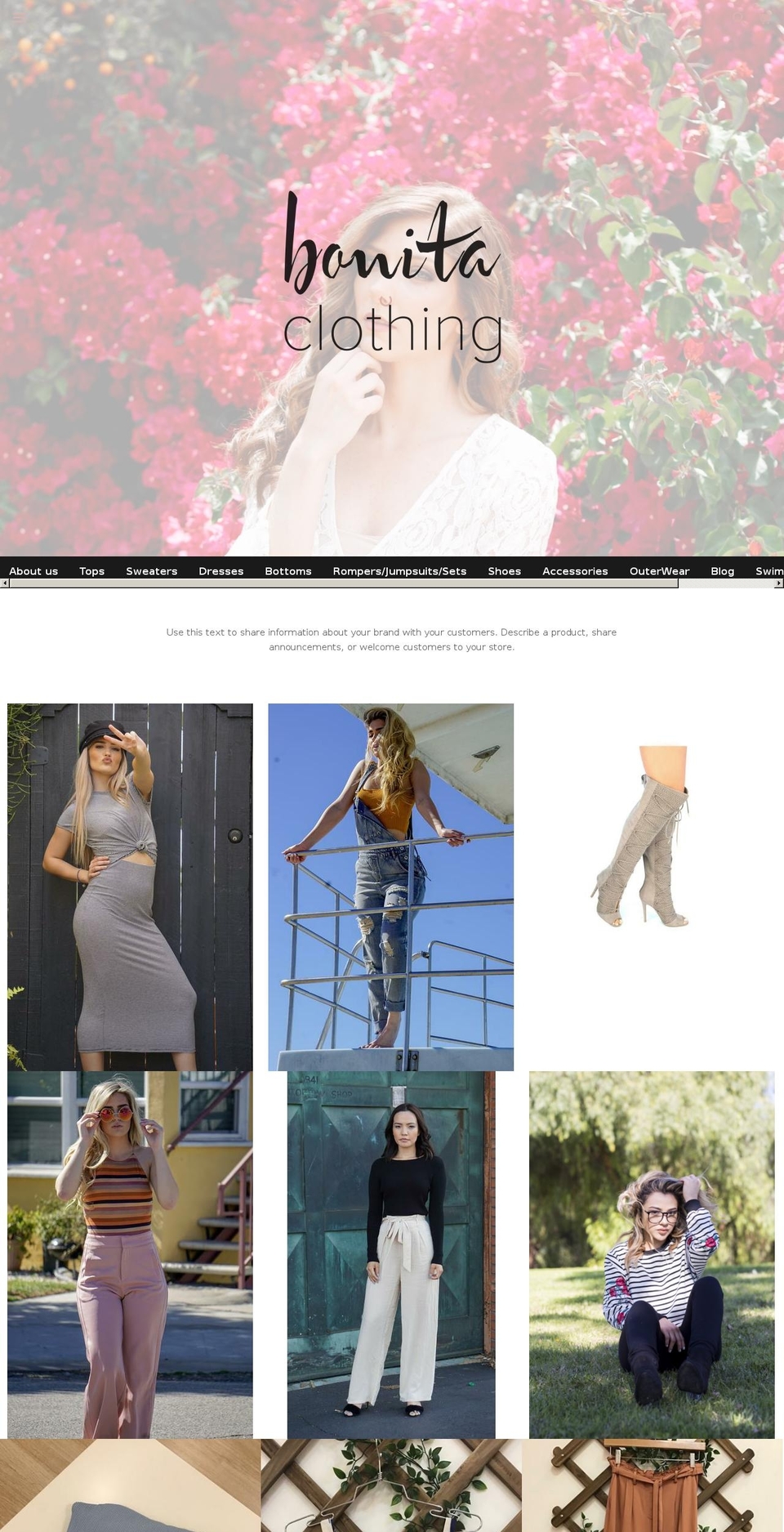 heybonitagirl.com shopify website screenshot