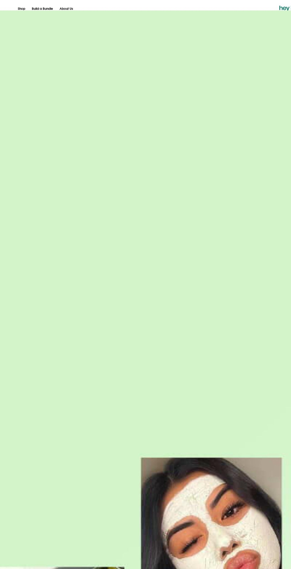 heybudskincare.com shopify website screenshot