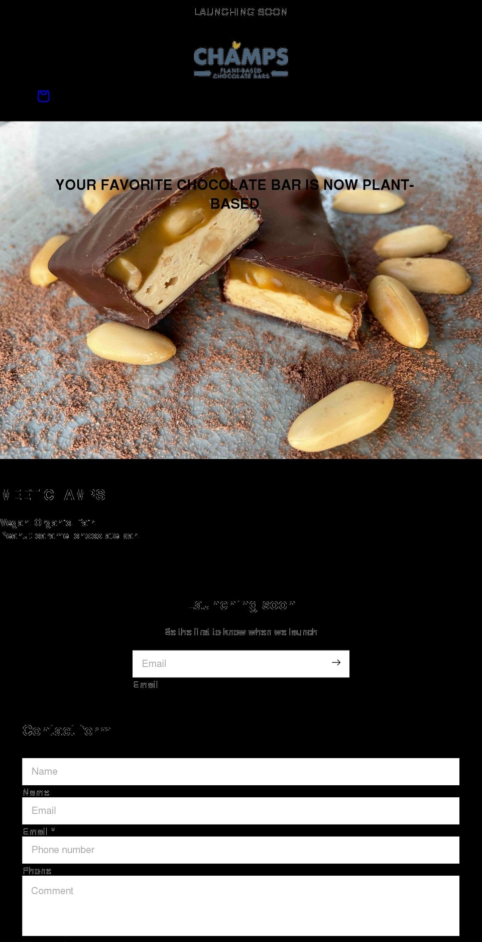 heychamps.com shopify website screenshot