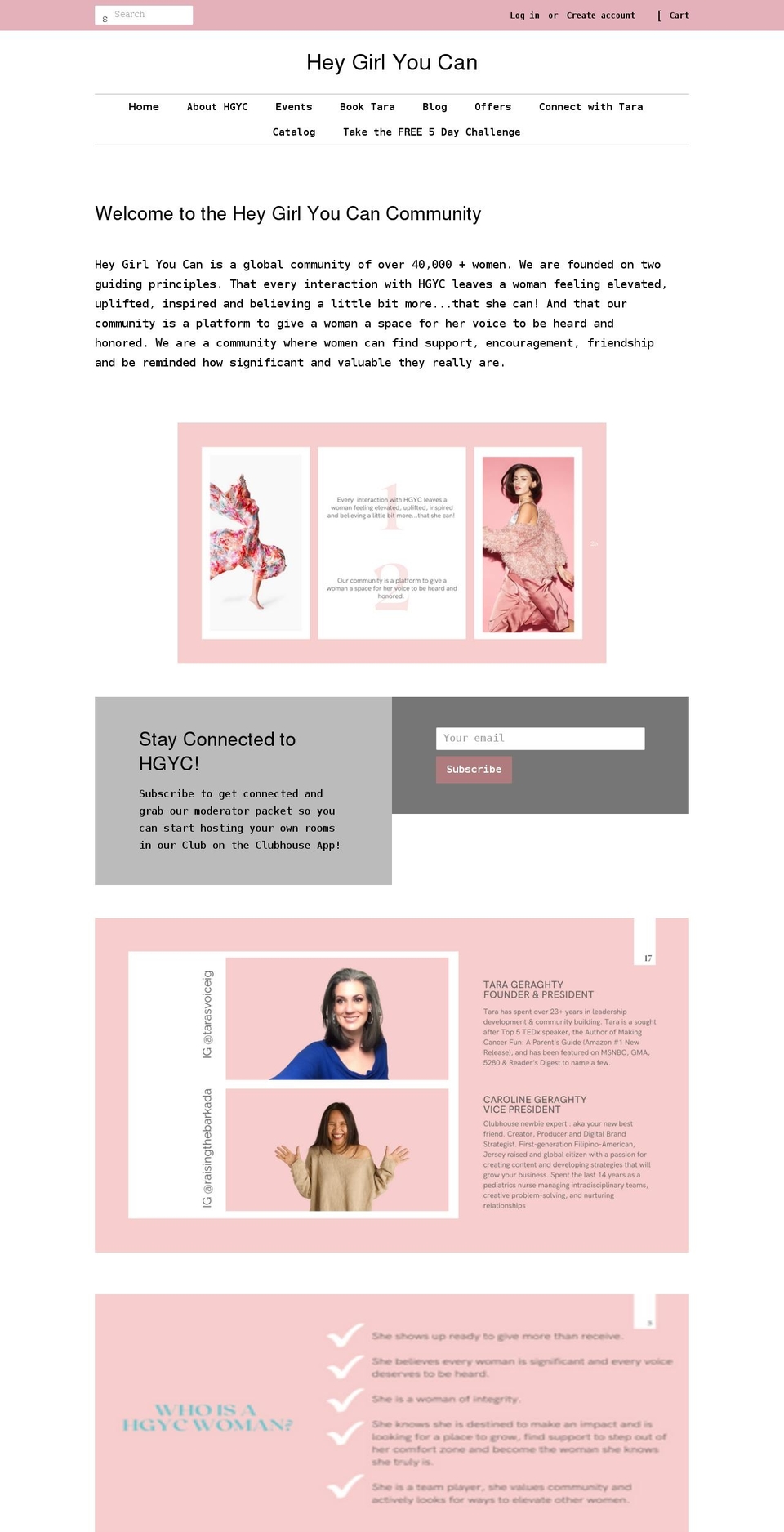 heygirlyoucan.com shopify website screenshot