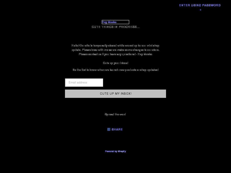 heymeeko.com shopify website screenshot