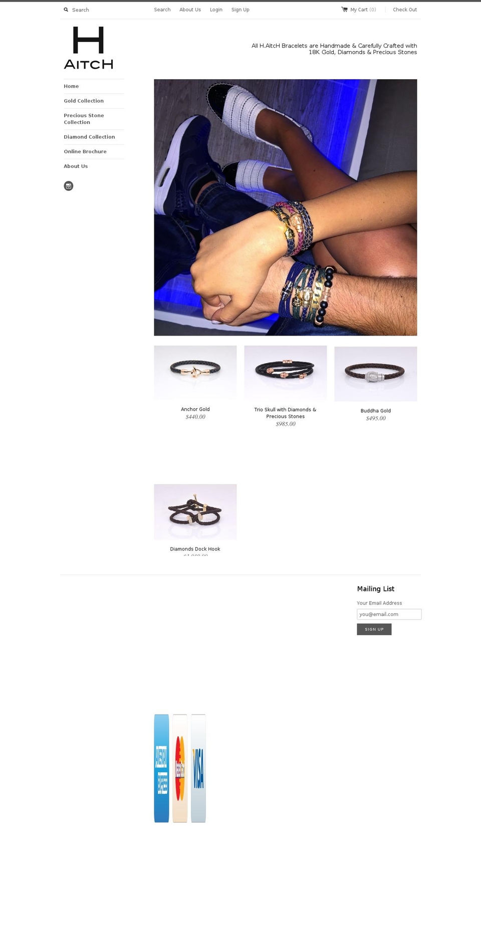 hforaitch.com shopify website screenshot