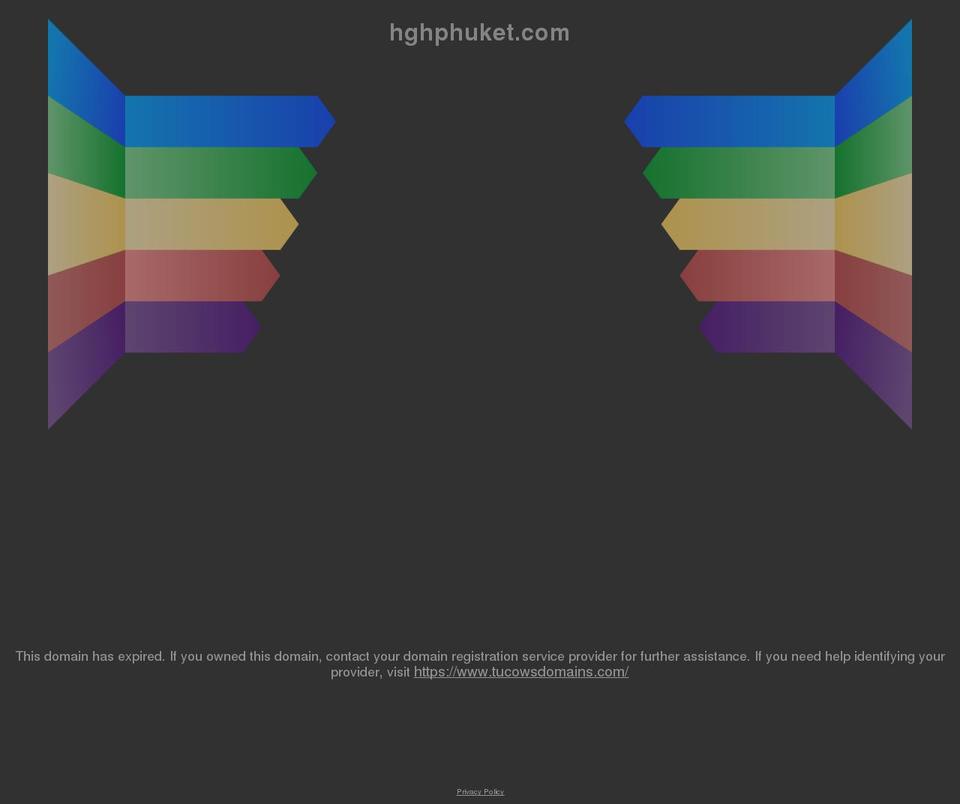 hghphuket.com shopify website screenshot