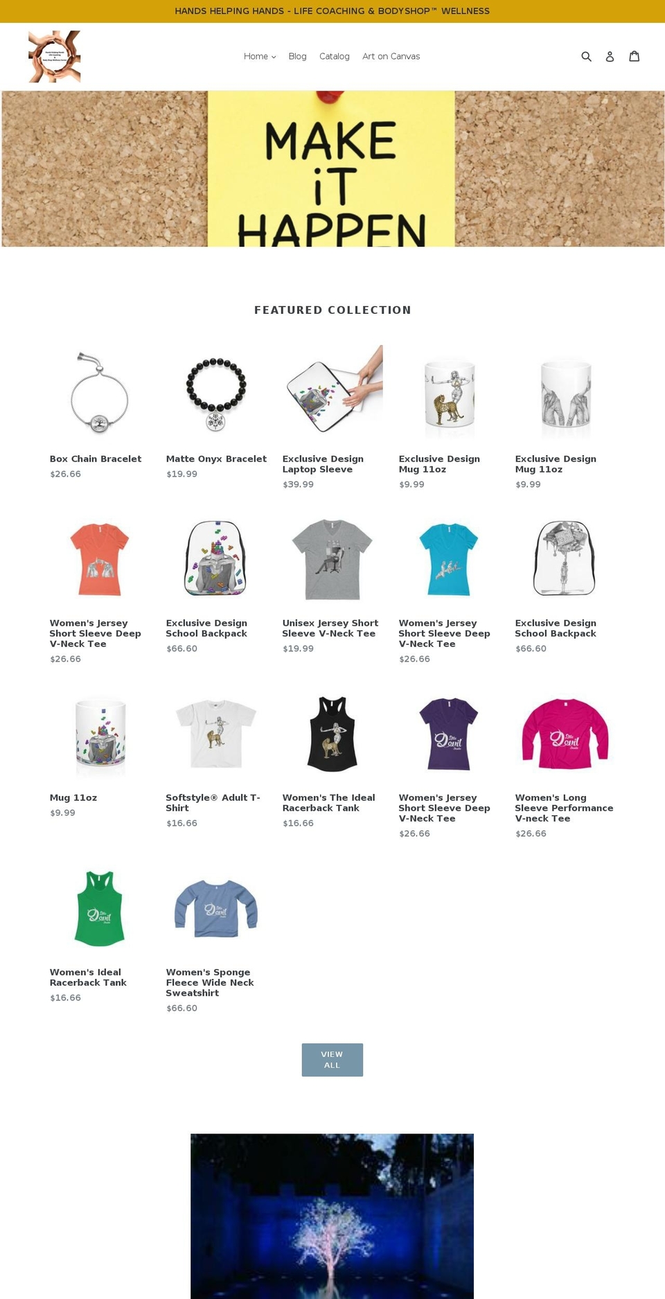 hhhlifec.org shopify website screenshot