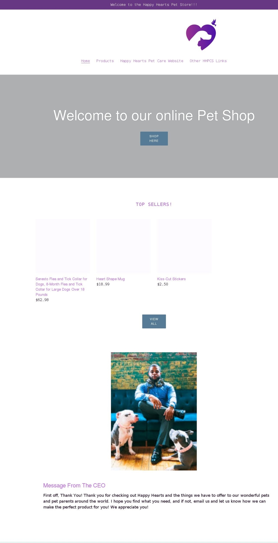 hhpcs.shop shopify website screenshot