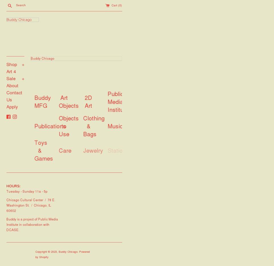 hi-buddy.org shopify website screenshot