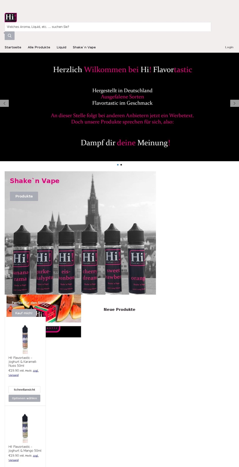 SimonF Testversion Shopify theme site example hi-flavortastic.com
