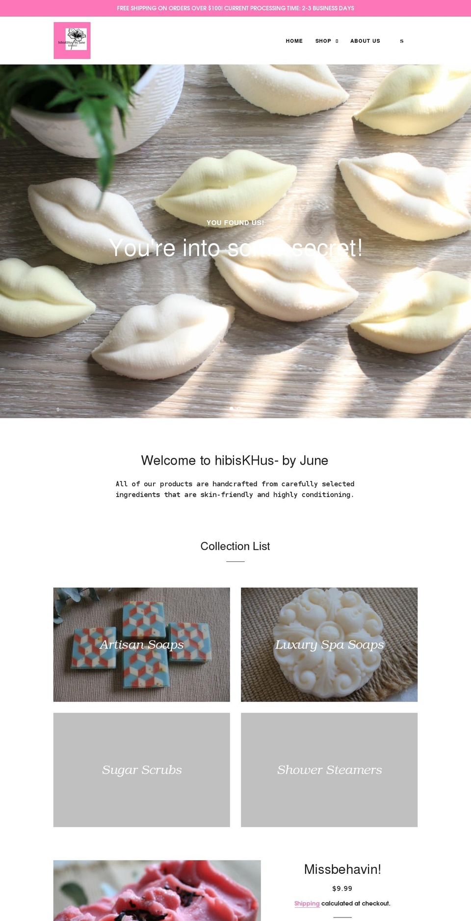 hibiskhus-byjune.com shopify website screenshot
