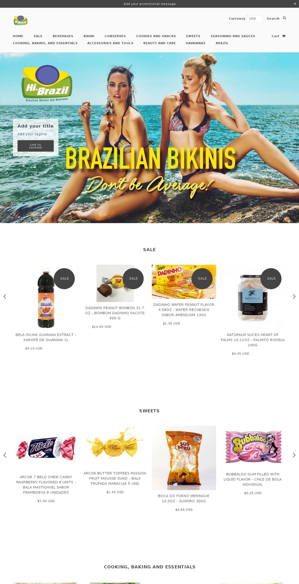 hibrazilmarket.com shopify website screenshot