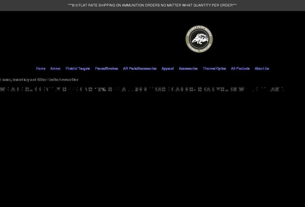 hickory-flat-boars.myshopify.com shopify website screenshot