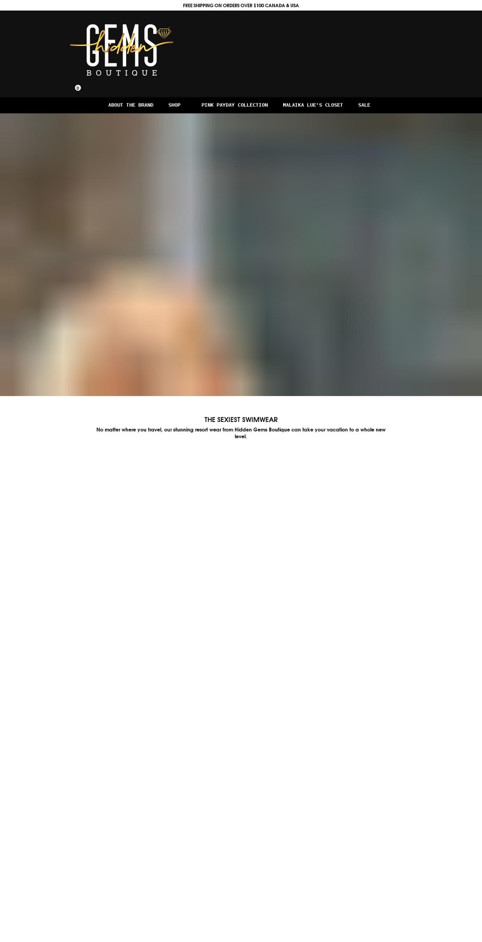 hiddengemsbtq.com shopify website screenshot