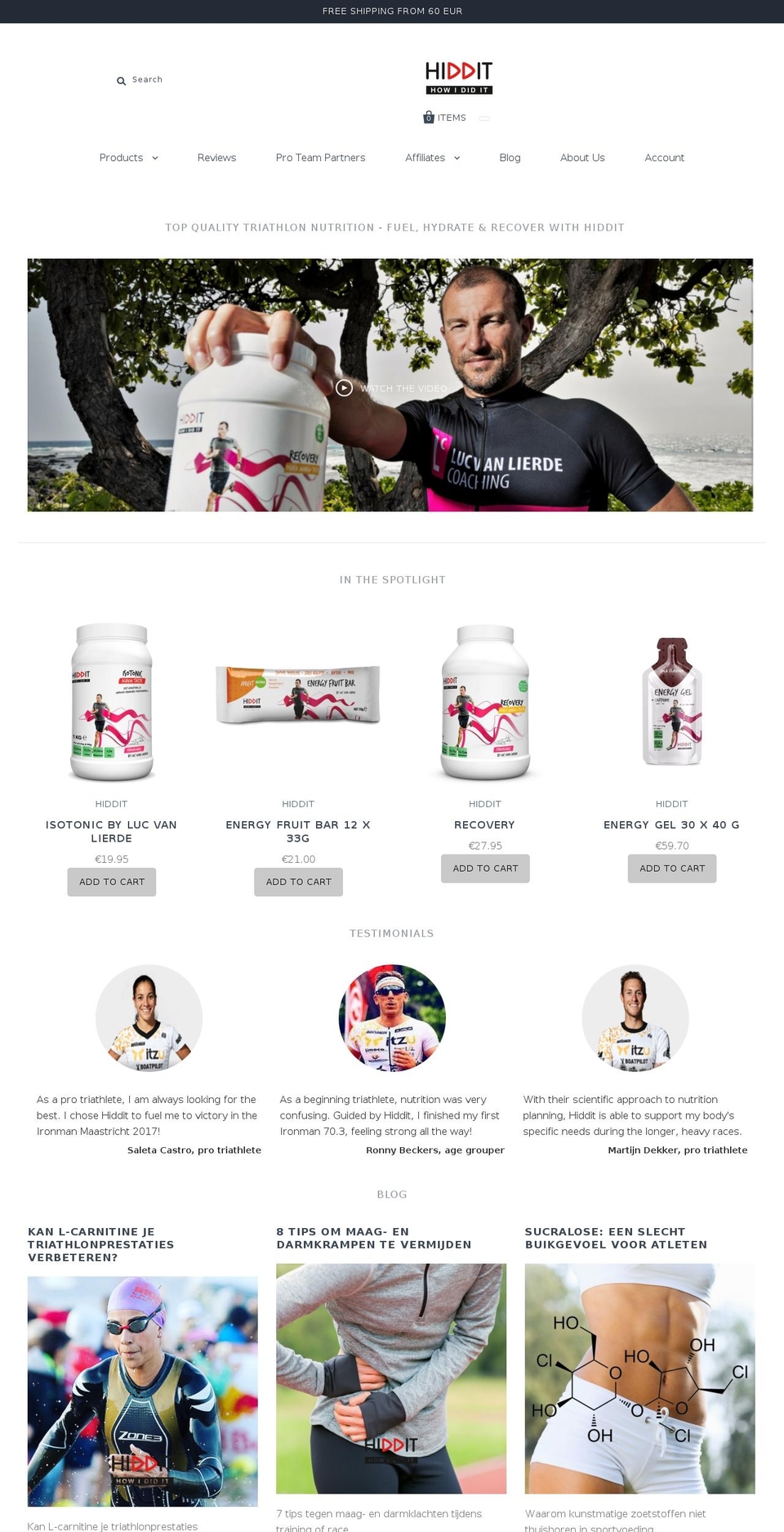 hiddit.com — Shopify storefront screenshot