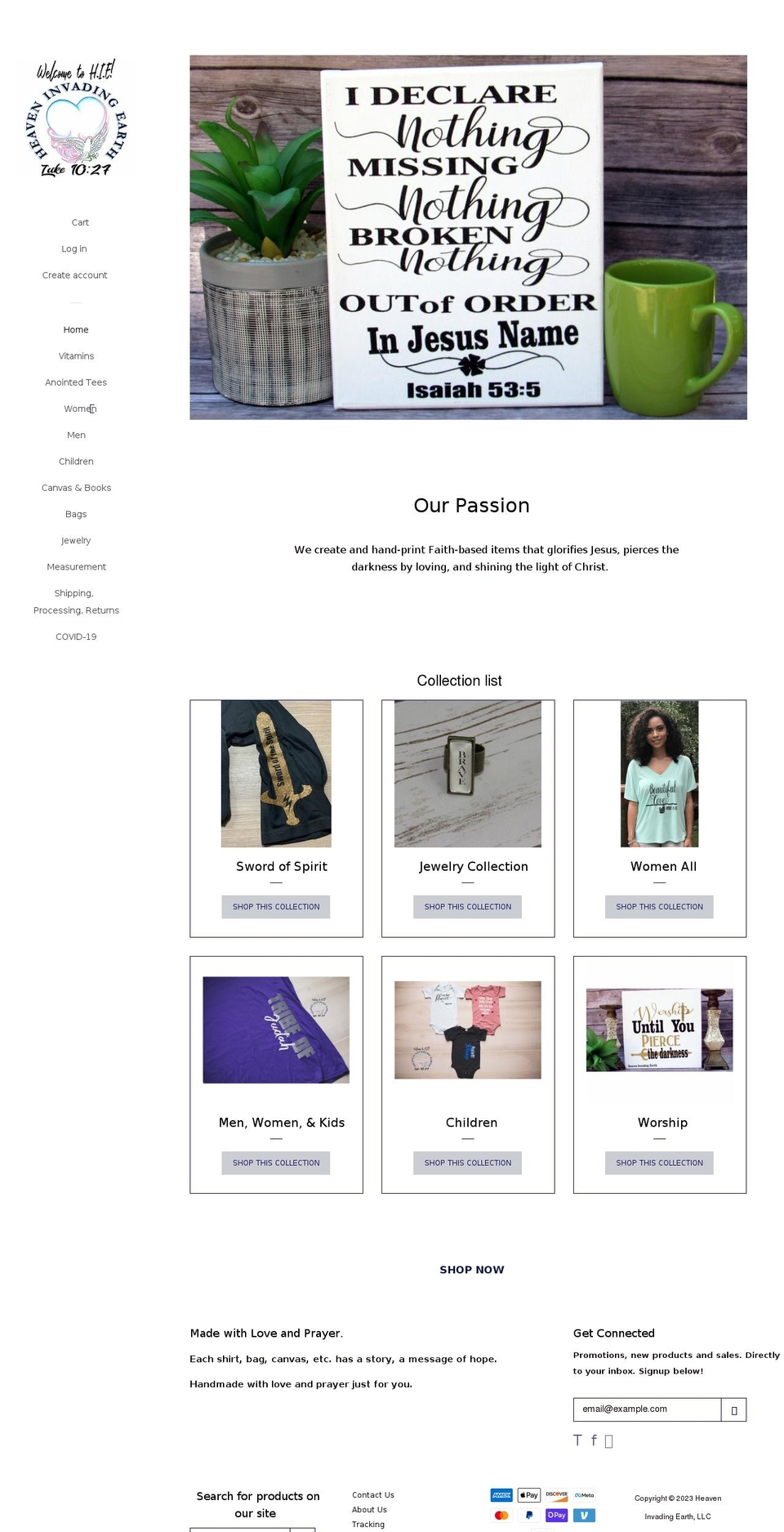 hiefashion.com shopify website screenshot