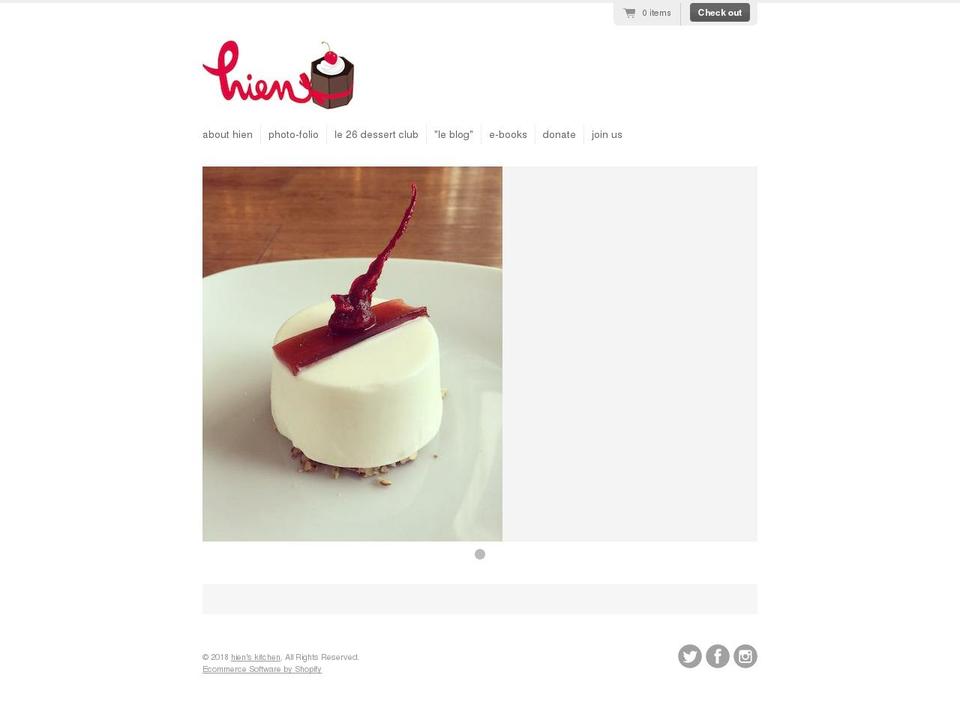 hienskitchen.com — Shopify storefront screenshot