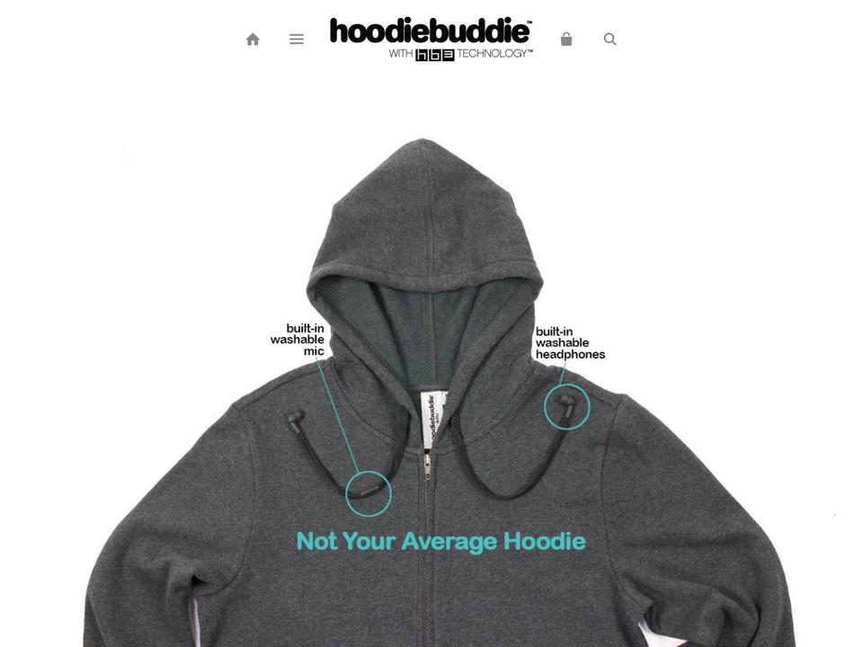 hifihoodie.com shopify website screenshot