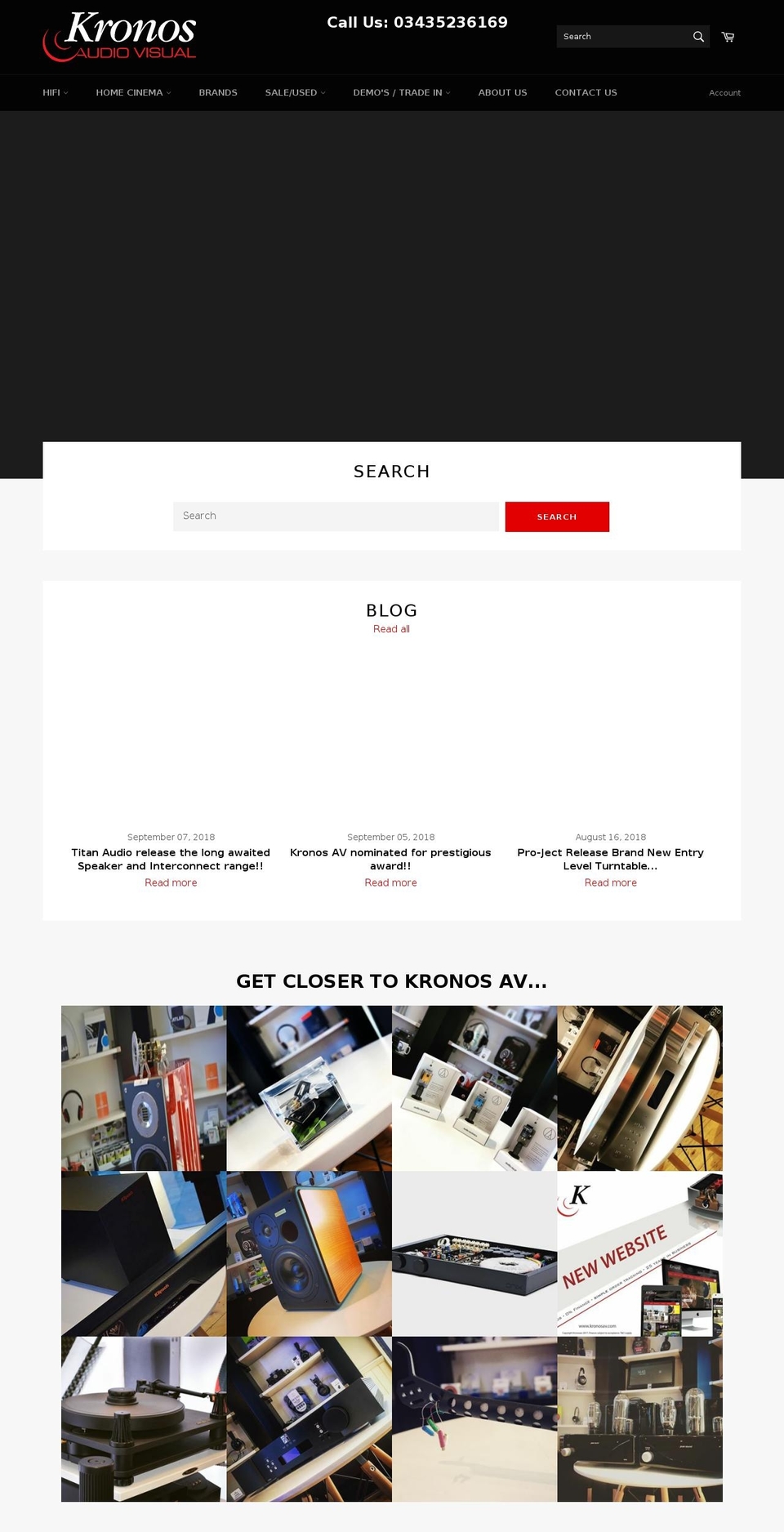 hifiireland.com — Shopify storefront screenshot
