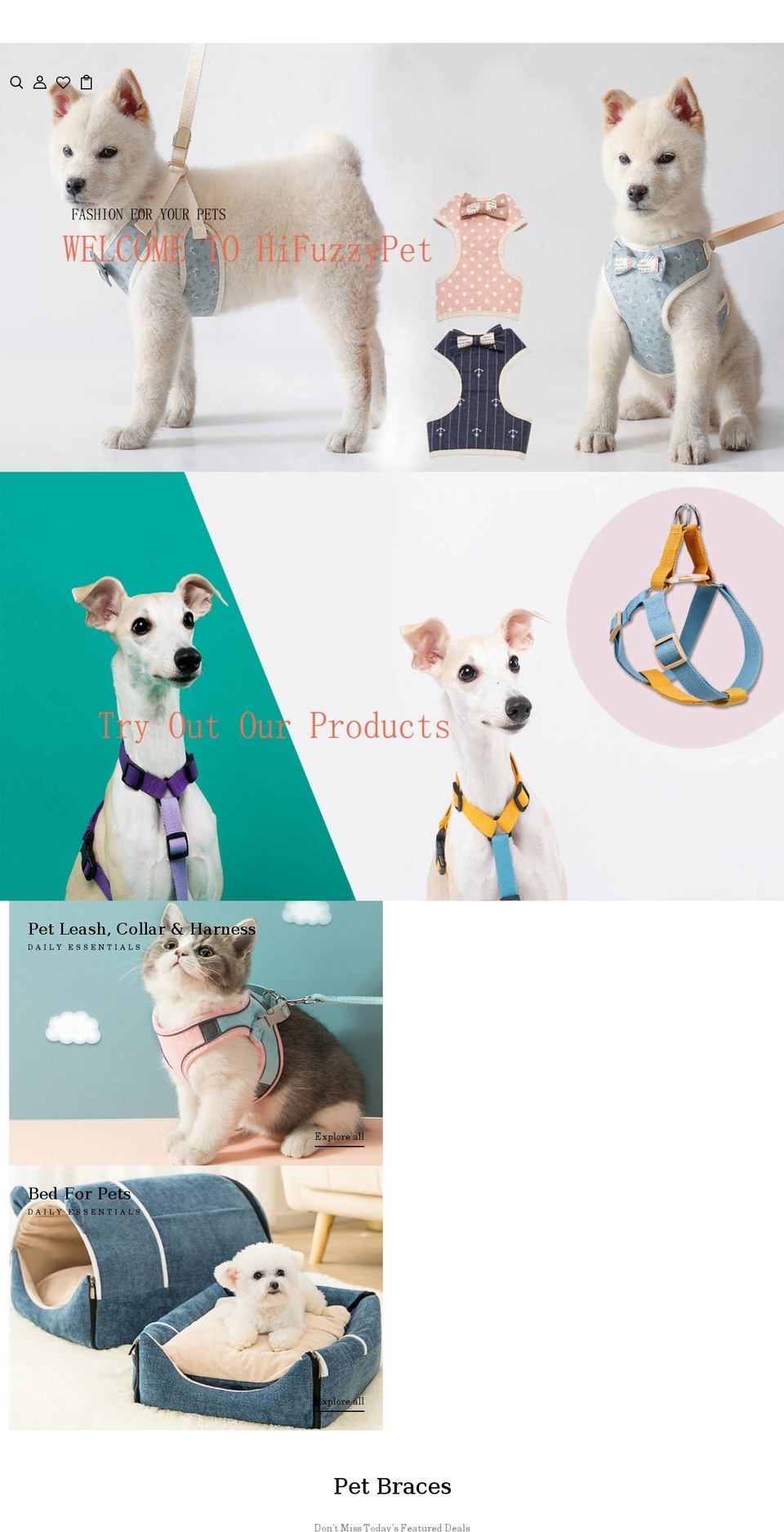 hifuzzypet.com shopify website screenshot